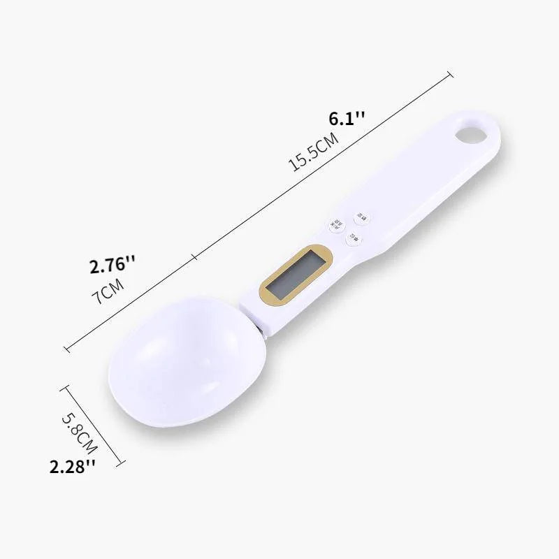 Digital Measuring Spoon Scale – 500g / 0.1g Precision, LCD Display, CE Certified, Kitchen Baking Tool