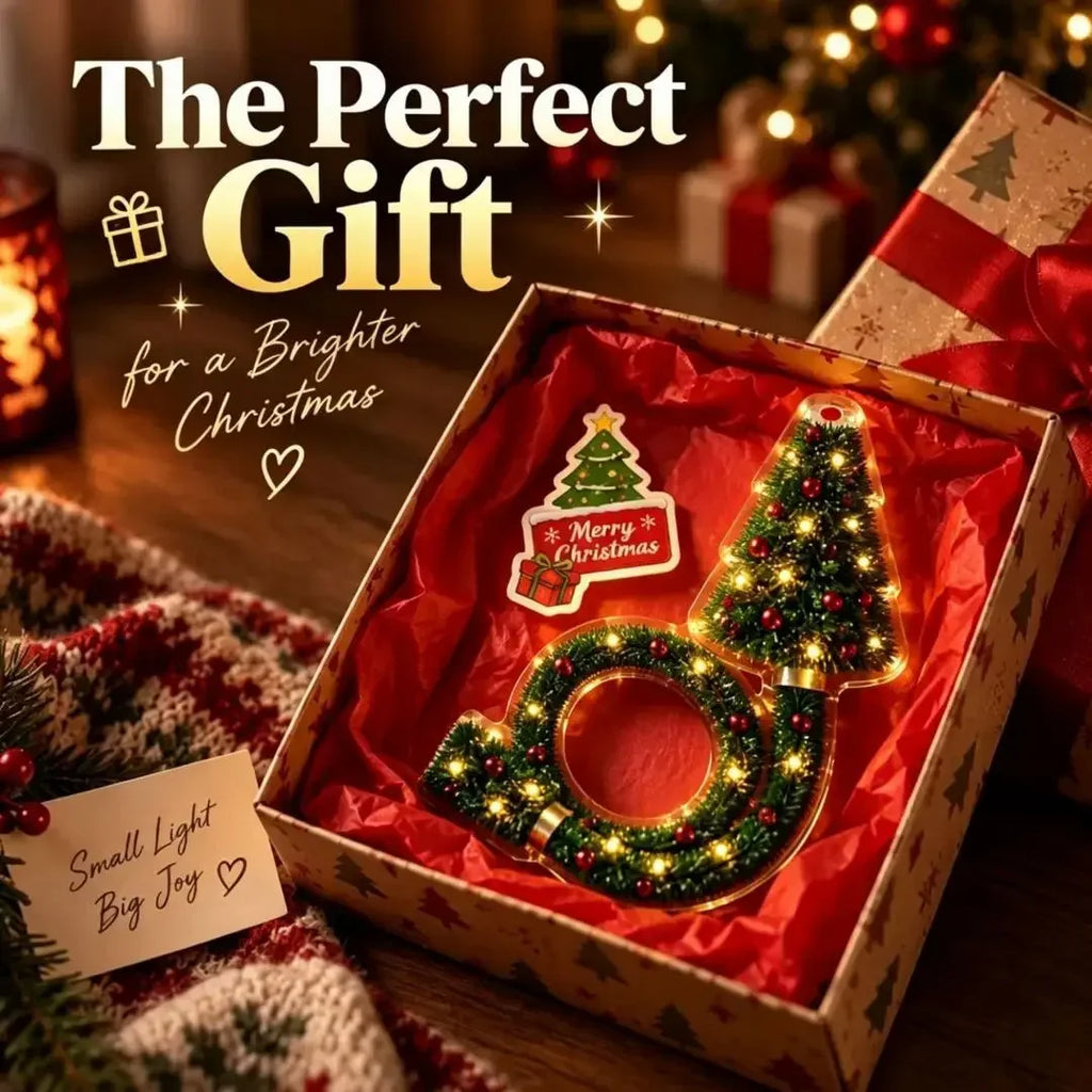 USB Christmas Projector Night Light – 6+ Holiday Patterns, Flexible Tree Lamp, Bedroom & Ceiling Décor
