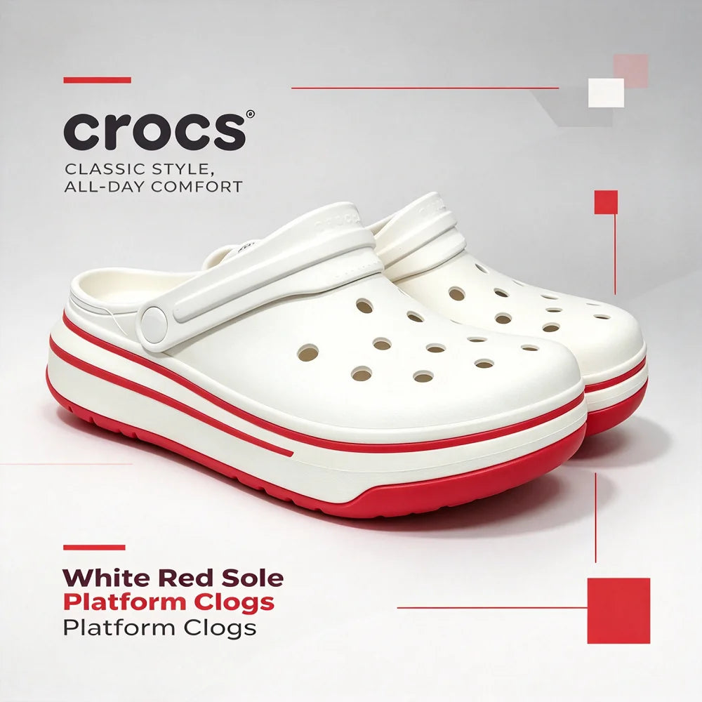 Crocs Classic Clog Slippers – Lightweight, All-Day Comfort, Unisex