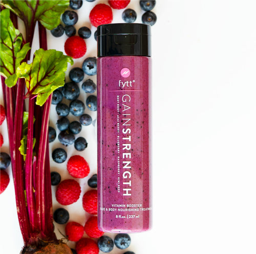 Exfoliating Face & Body Mask with Acai Berry, Blueberry & Beet – Anti-Ageing, Vegan