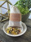 Organic Baby Bath Tea Sachet – Lavender, Chamomile, Rose & Calendula, Calming & Soothing