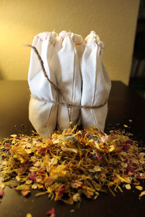 Organic Baby Bath Tea Sachet – Lavender, Chamomile, Rose & Calendula, Calming & Soothing